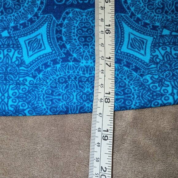 Bisou Bisou Sleeveless Top Multicolor Geometric Design Size L - Picture 10 of 11